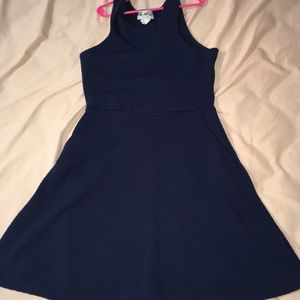 blue dress spring dress